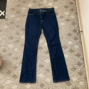 Old Navy bootcut size 8 dark washed jeans